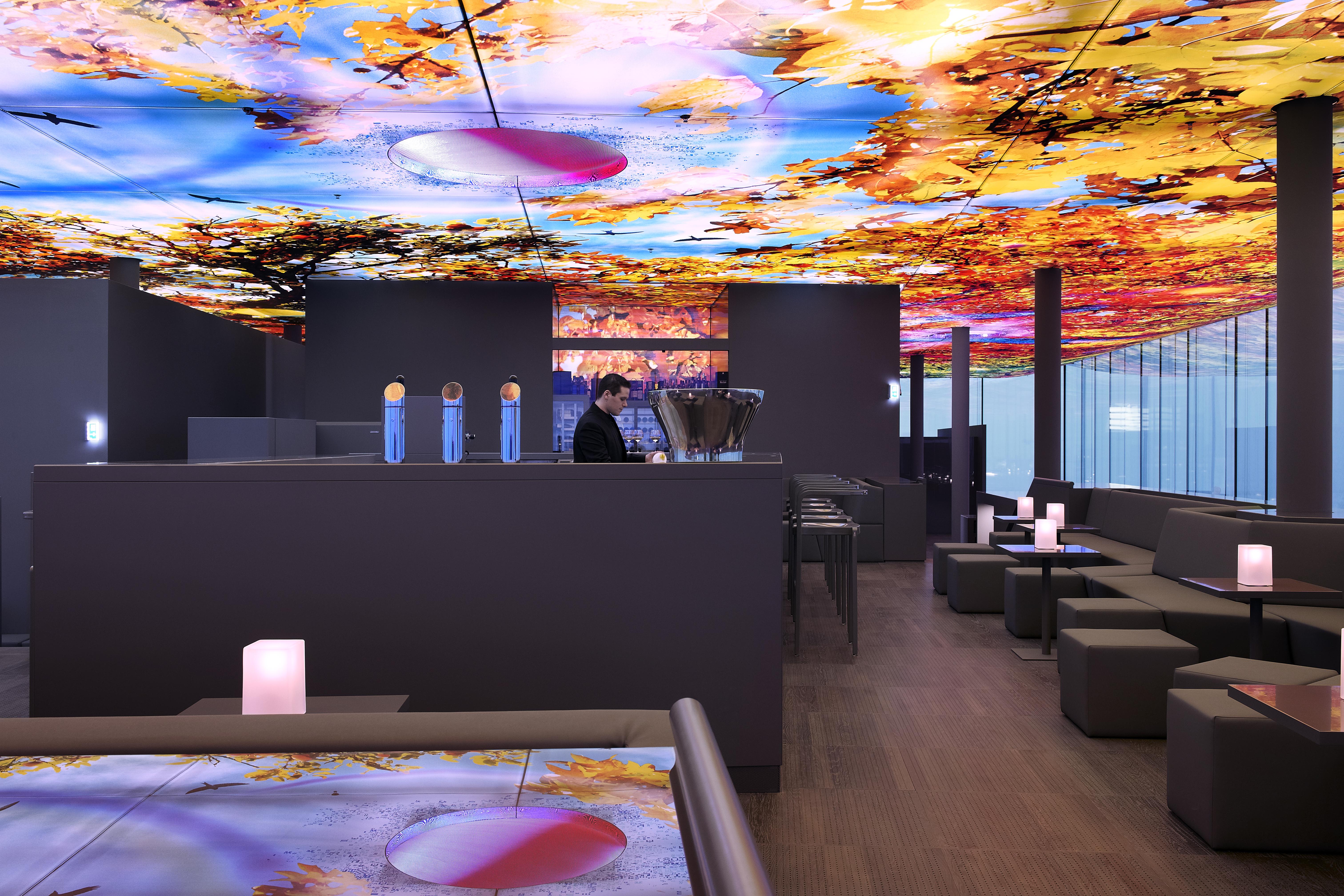 Hotel So/ Vienna Esterno foto The interior of the restaurant